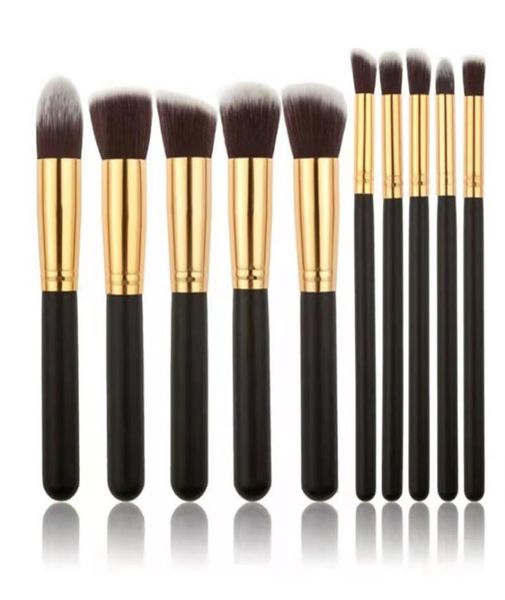 

10pcs makeup brush set up professional eye shadow makeup016841540