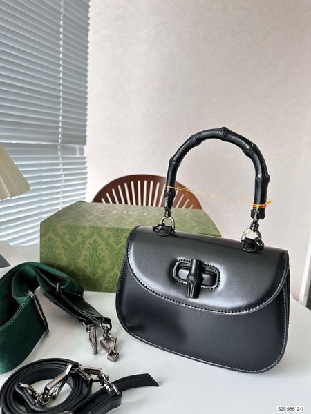 

leather women's bamboo joint handbag fashion women's shoulder bag body bag popular luxury leather backpack body bag wallet