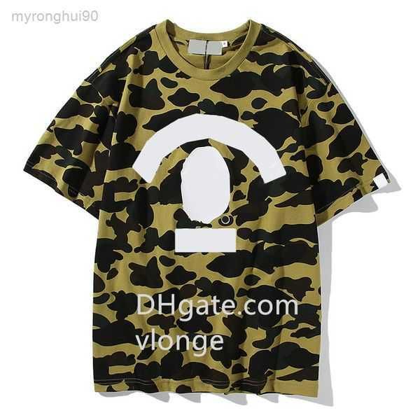 

bape shirt summer camouflage cotton shirt hip hop fashion men tees asian size m-3xl multiple choices cool trend c1k3, White;black