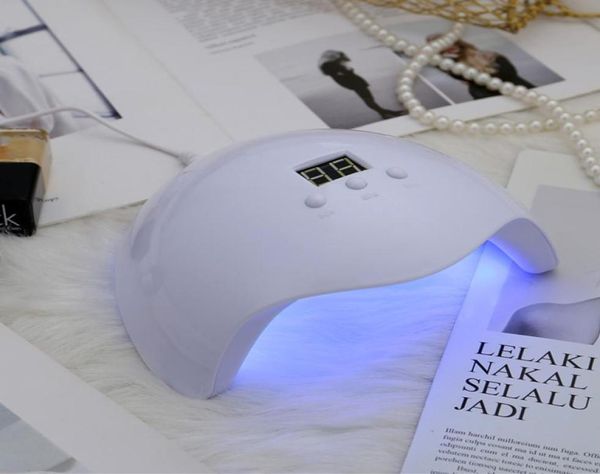 

cute white nail lamp uv gel nail polish dryer for uv led builder glues 36w usb cable nails lamps2685534