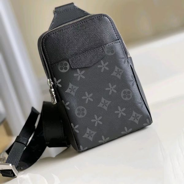 

designers outdoor slingbag womens baguette bag m30741 genuine leather clutch handbags toiletry kits shoulder purses totes messenger bags men