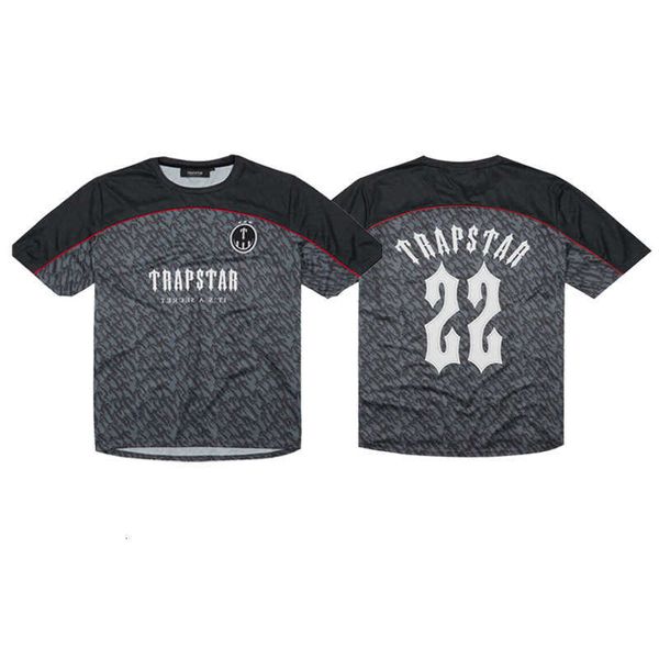 

mens t-shirts trapstar football jerseys summer casual t shirt womens streetwear short sleeve quick drying cool t-shirt na7o, White;black