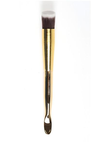 

spoon foundation brush powder foundation brushes contour makeup brushes toiletry for makeup application cosmetic tool gold3814173