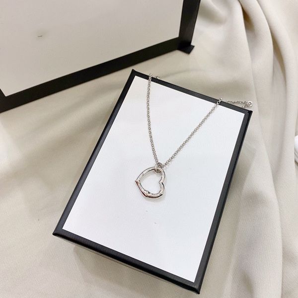 

designer pendant necklaces luxury ggity chains necklaces women fashion jewelry crystal pearl necklace gifts ksk98, Silver