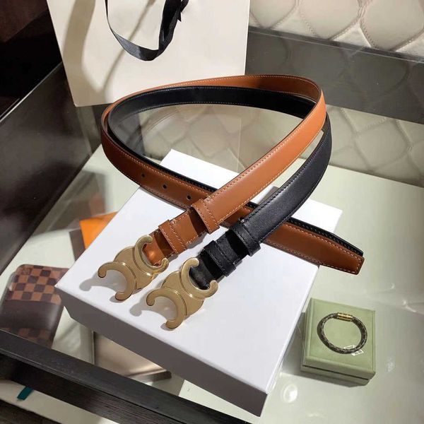 

designer belt womens black tan leather belt shiny golden silver buckle classic ceinture homme triomphe belt fashion genuine leather belt, Black;brown