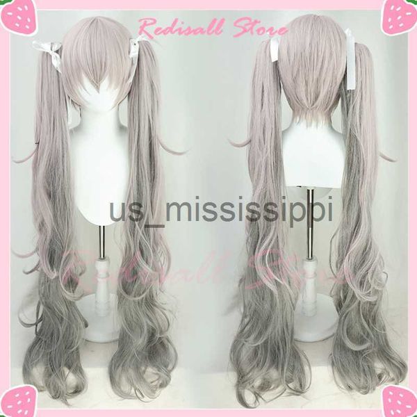 

cosplay wigs nightcord sekai miku cosplay wig long ponytails short hair straight pigtails heat resistant role play idol vtuber headwear x063, Black