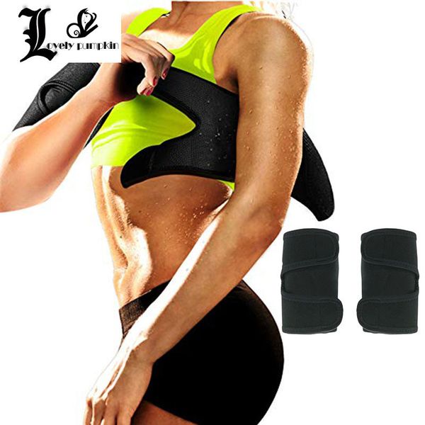 

waist tummy shaper women neoprene arm trimmers sauna sweat band weight loss compression body wraps sport workout 230629