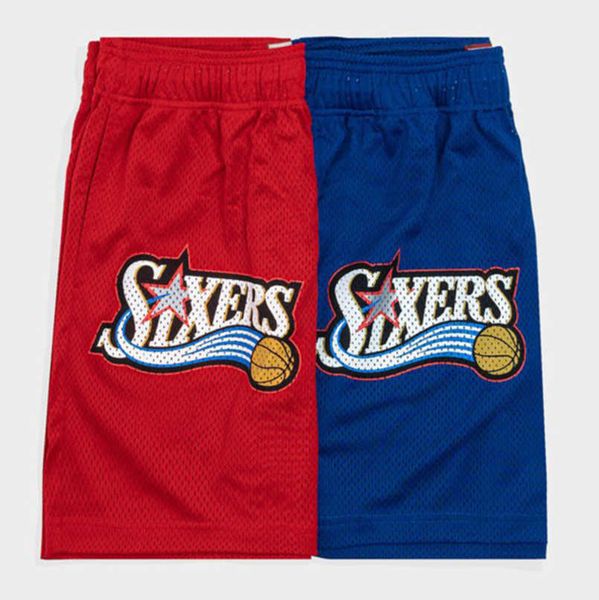 

fashion men's luxury ee shorts basic eric emanuel new york city skyline brand men women running sports quarters casual quick pants loos, White;black