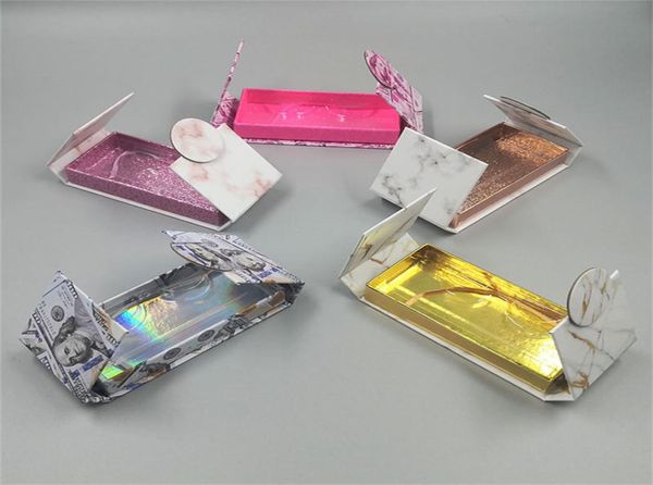 

whole bling eyelash packaging diamond glitter square false eyelashes packaging box empty eyelash box case fake eye lashes plas8598417