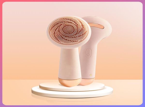 

a04 facial cleansing brushes cleaning device home use massager for face electric silicone skin care tool instrument women beauty8475156