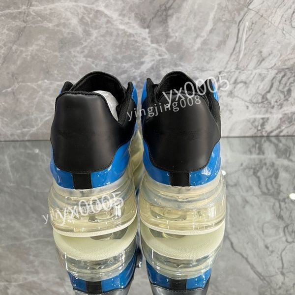

new luxury designer brand shoes for men women fashion calf leather platform runner trainers sneakers lightweight xsd221137, Black