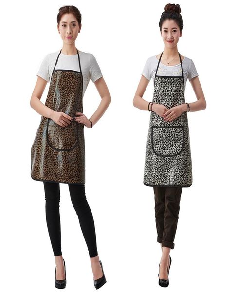 

salon professional barber shop leopard haircutting apron hair cutting coloring styling waterproof aprons hairdresser worki8221445