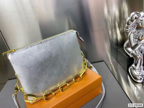 

2023 coussin women luxurys designers bags genuine leather woman purse key card wallet handbag messenger crossbody shoulder bag totes hand ba