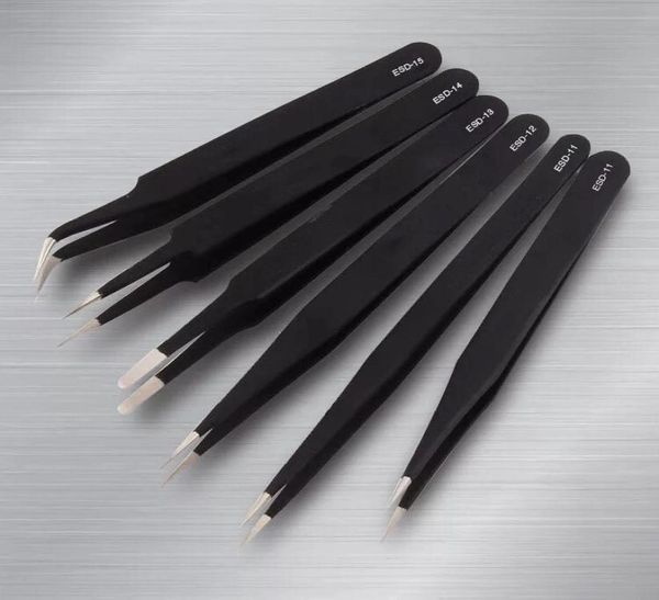 

esd stainless steel tweezers curler multi functional01231086054