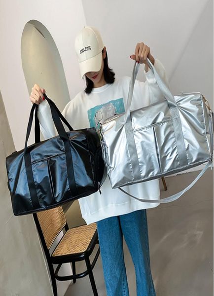 

outdoor waterproof nylon sports gym bags training fitness travel handbag yoga mat sport bag with shoes compartment x182a q07054049791