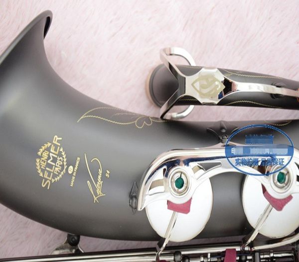 

france stsr54 tenor saxophone b flat music instrument playing professionally matte black nickel saxophone reed with 1876292