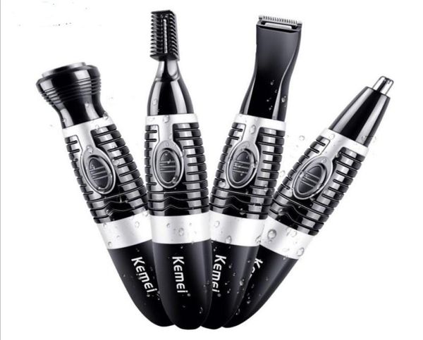 

4 in 1 man grooming kit portable nose hair trimmer beard shaver eyebrow shave cutter all in one sideburns haircut clipper razor3414624