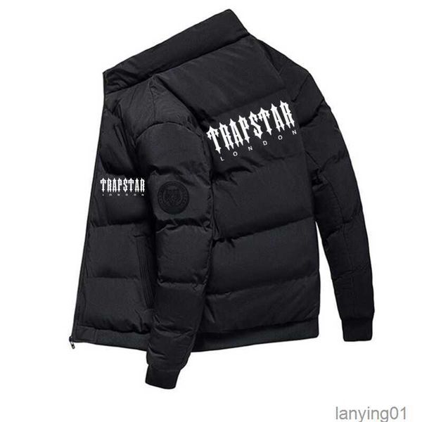 

mens jackets winter and coats outerwear clothing 2022 trapstar london parkas jacket men's windbreaker thick warm male y23, Black