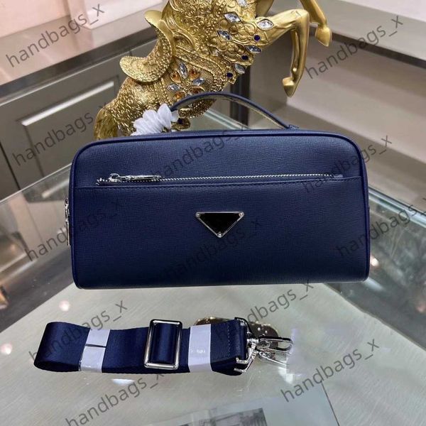 

designer bag p bag bag 9508 men's crossbody bag handbag cross grain genuine leather business bag hdgo