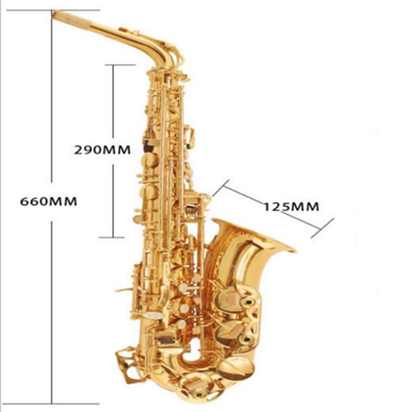 

beginner's e-flat baritone saxophone/wind instrument mk-300c