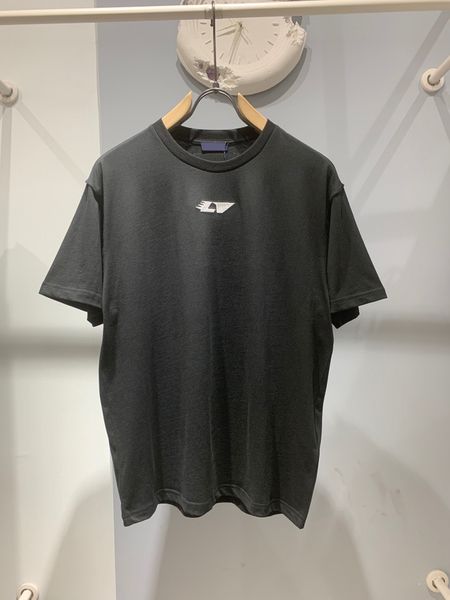 

men's plus tees & polos round neck embroidered and printed polar style summer wear with street pure cotton rq11d, Black;brown