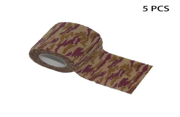 

cords slings and webbing 5pcs hunting cover sports tape wrap self adhesion camouflage multifunction outdoor elastic protection de5841542