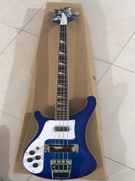 

whole custom new lefthanded 4 string 4003 electric guitar blue explosion with 6326446