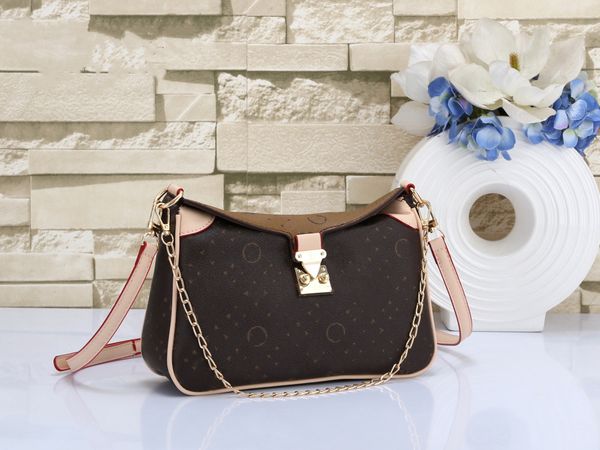 

l design s-lock chain bag designer underarm handbag women sacoche shoulder crossbody bags luxury lady wallet hobo purses leather monograms v