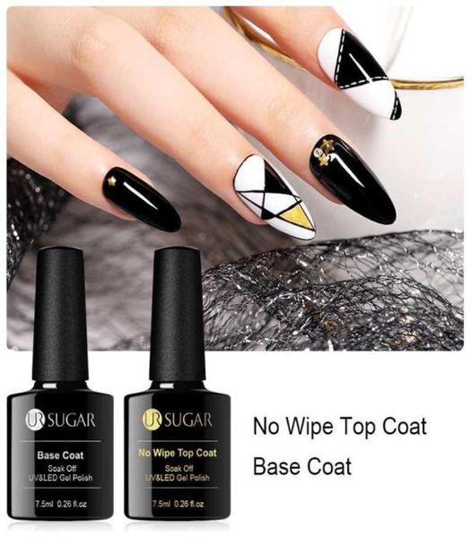 

ur sugar 75ml base coat coat uv led gel nail polish semipermanent foundation soak off transparent varnishes varnish7328009, Red;pink