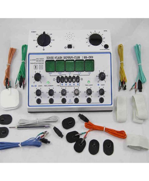

6 channels tens unit multipurpose acupuncture stimulator health massage device kwd808i acupuntura electrical nerve muscle stimu5619176