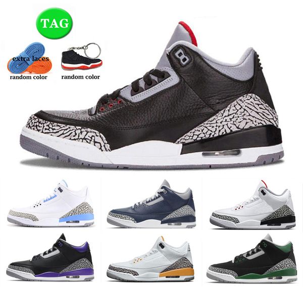 

jumpman 3 mens trainers basketball shoes 3s high rust pink fire red women sneakers triple white cement black cat sport racer blue walking sh