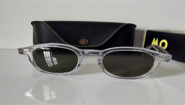 

retrovintage johnny depp uv400 sunglasses crystalrim hdpolarized lenses pureplank fullrim fullset case l m s size2303024