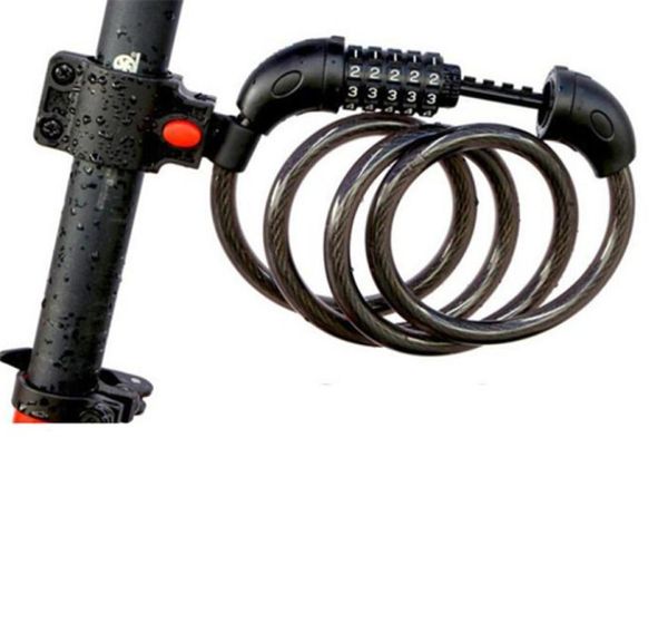 

bicycle lock code key locks 12m cycling password combination security steel wire locks bicycle accessories multicolor8278126