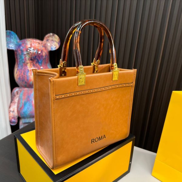 

medium ladies totes large capacity handbags brand women shopping bag shoulder crossbody bags delicate handle with 25cm