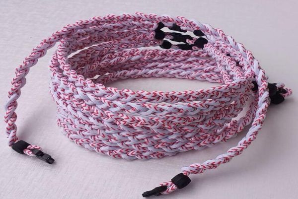 

titanium sport accessories 400pcs triple single rope necklace baseball tornado bracelet weaves necklaces for kids youth and 6220762