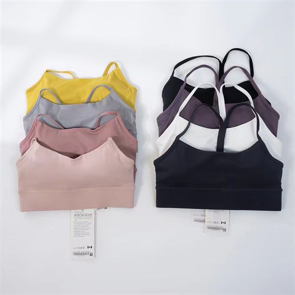 

sports bras seamless fitness running beauty back y-type underwear lu tights stretch vest harness training yoga bra lulemon