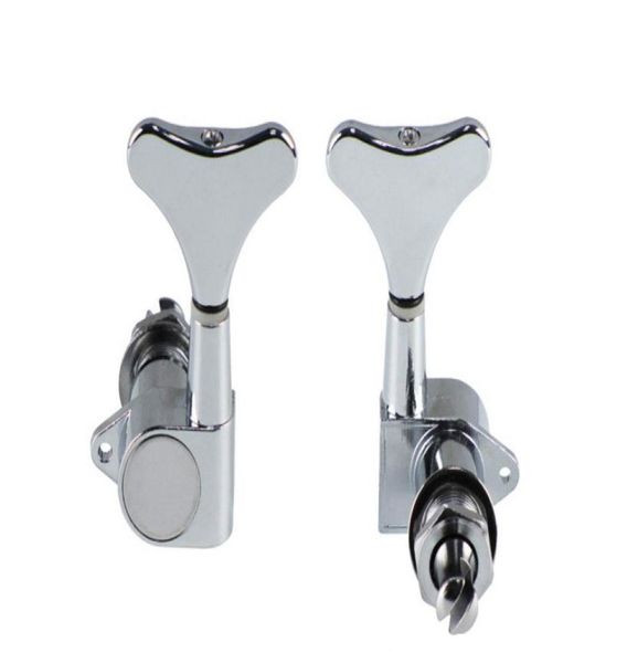 

electric bass sealed knob locking tuning pegs tuner machine head for bass chrome2892538