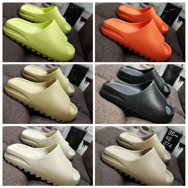 

slippers mens slides designer sandals mules beach couple slippers for men summer home use household non slip bathroom blue green orange brow, Black