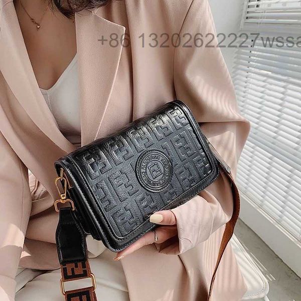 

mini denim armpit bag flap messenger purse blue chain crossbody shoulder handbag canvas bottom hardware fendaceity letters buckle lady plain