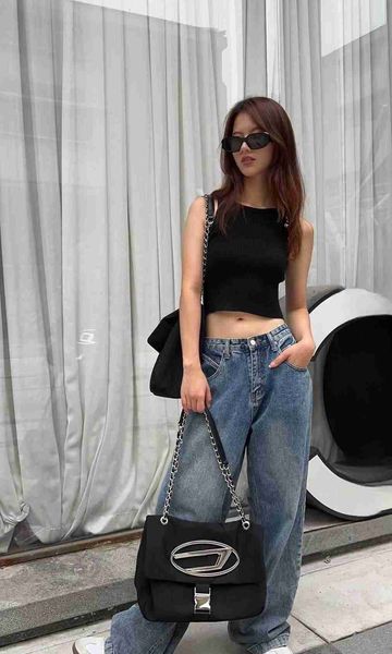 

backpack oxford cloth double chain wandering bag super women's bag die and sel bag women's bag fashion bag r2bt