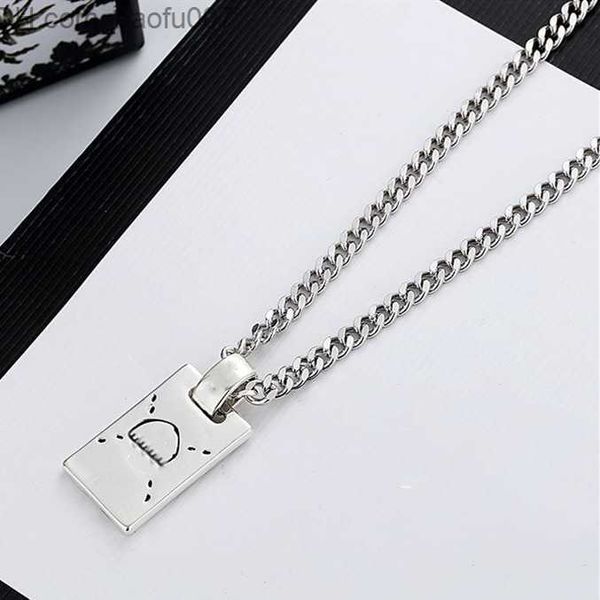 

pendant necklaces luxury designer necklace charm chain original design great quality love necklace for fashion jewelry supply z230629, Silver