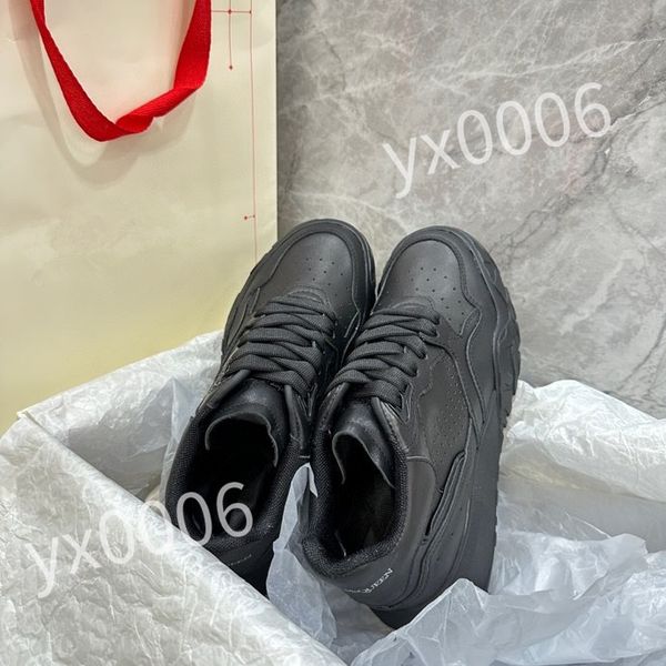 

2023 new fashion shoes office sneakers mens flats designer man running outdoor sports designer sneaker platform zapatos mujer xsd230405, Black