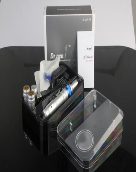

wireless derma pen rechargeable 2 batteries medical drpen ultima a6 electric derma pen micro needle pen with 12pcs needle cartrid2002130