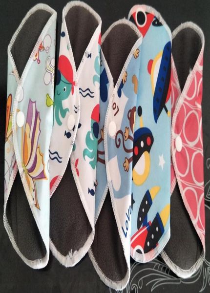 

10pcs 1825cm mixed color sanitary pads lady cloth pad cloth menstrual sanitary maternity mama pads reusable washable regular ligh9111501