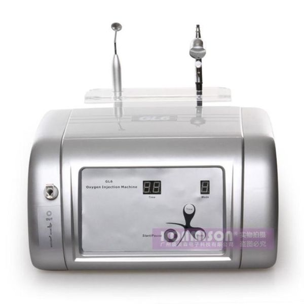 

2016 guangzhou spa used water oxygen jet peel machine for skin rejuvenation professional oxygen injection whitening s3243500, Black;white