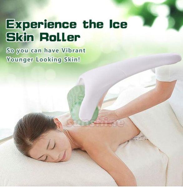 

new arrive cooling ice roller derma roller for face body massage facial skin lift wrinkle removal iced wheel derma roller9289251