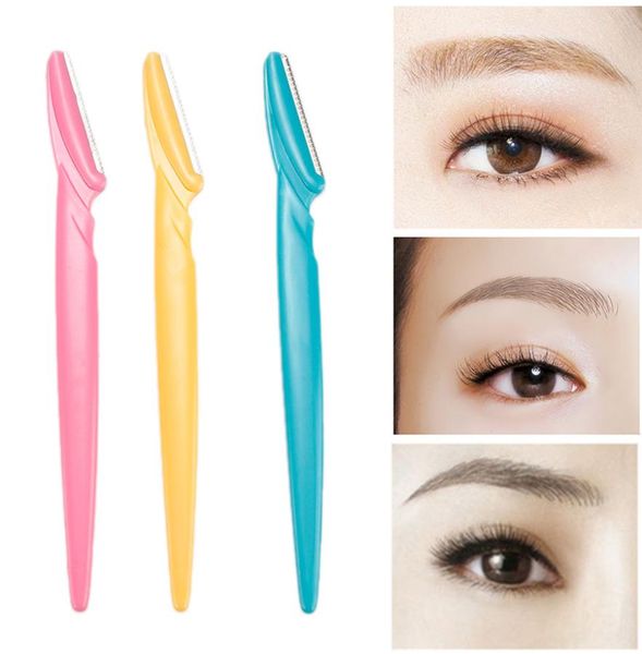 

eyebrow knife eyebrow razor facial remover shaver makeup eyebrow epilator sourcil facial hair removal blades brow trimmer rra24943071777