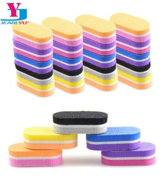 

nail art tools nail toolsnail files 50 pcs double color mini nail sponge files buffer block buffing sanding nails file pedicure ma3680808