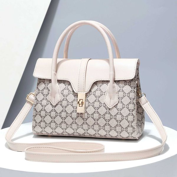 

water bucket handheld women's bag new crossbody shoulder bag atmosphere gift tote bag middle aged mom bag tide