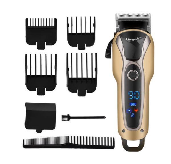 

rechargeable electric hair clipper professional hair trimmer shaving for men barbers salon styling cutter machine 45464822272